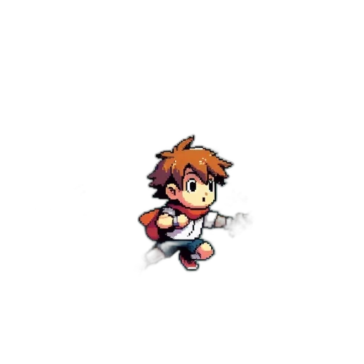 weapon, staff, sword, robot, pixel art, concept art, anime, cartoon transparent PNG cut-out