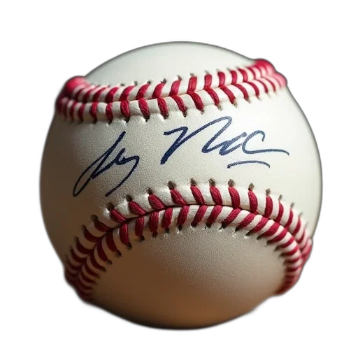 autographed, baseball, cardinals, signed transparent PNG cut-out