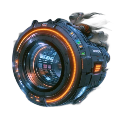 weapon, robot, dragon, creature, concept art, cyberpunk, 3d render, futuristic transparent PNG cut-out