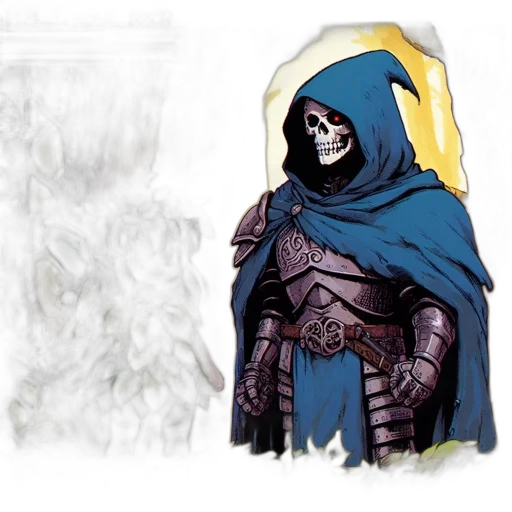 mask, concept art, fantasy art, comic book art, pixel art, fog, dark, monochrome transparent PNG cut-out