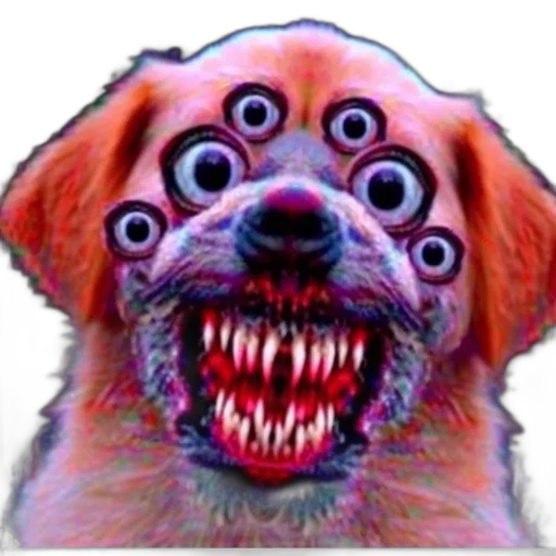 creature, animal, face, mask, photorealistic, concept art, 3d render, pixel art transparent PNG cut-out