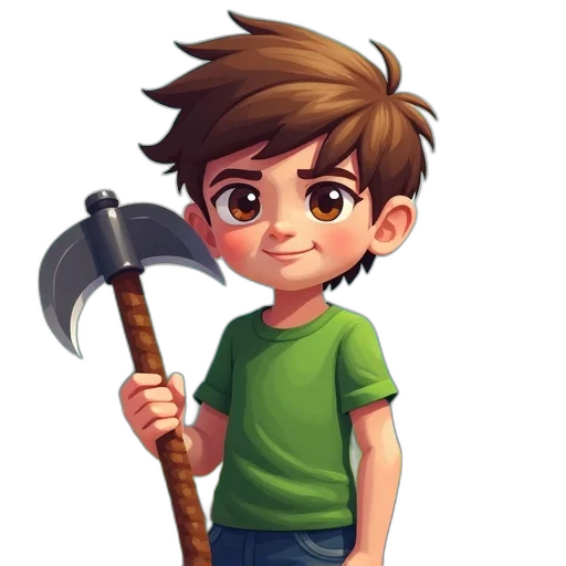 staff, weapon, sword, pixel art, concept art, fantasy art, 3d render, pixel transparent PNG cut-out