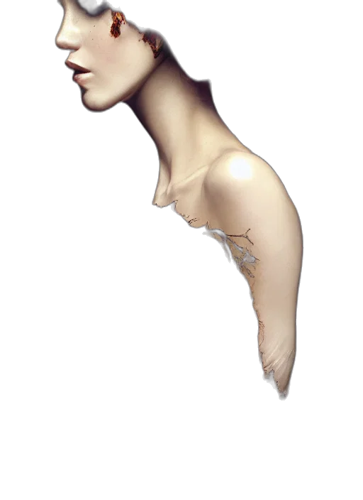 face, mask, crown, jewelry transparent PNG cut-out