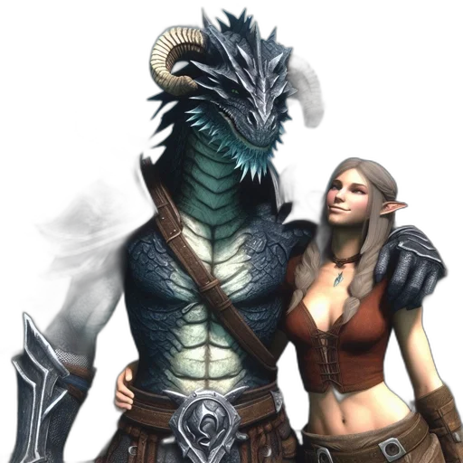 dragon, staff, fantasy art, concept art, 3d render, pixel art, monochrome, dragon-armored transparent PNG cut-out