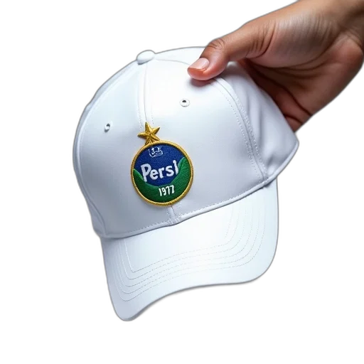 hat, crown, staff, 3d render, photorealistic, white, baseball, cap transparent PNG cut-out
