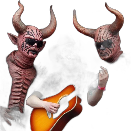 mask, creature, concept art, fantasy art, 3d render, photorealistic, outdoor, stage transparent PNG cut-out