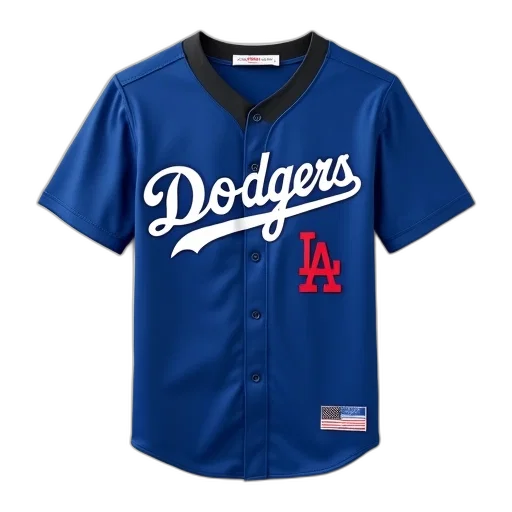 jacket, blue, baseball, jersey, word, dodgers, written, white transparent PNG cut-out