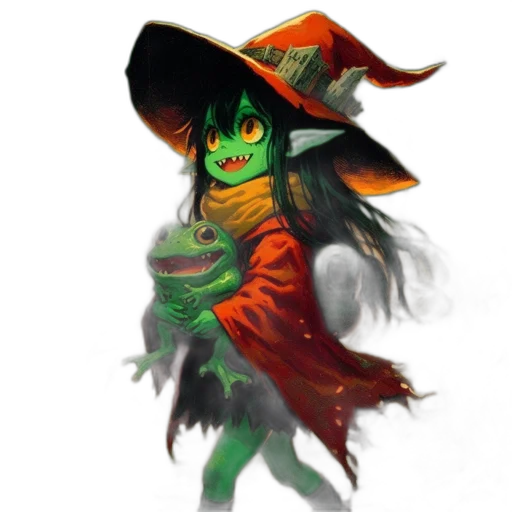 staff, creature, mask, hat, concept art, fantasy art, pixel art, photorealistic transparent PNG cut-out