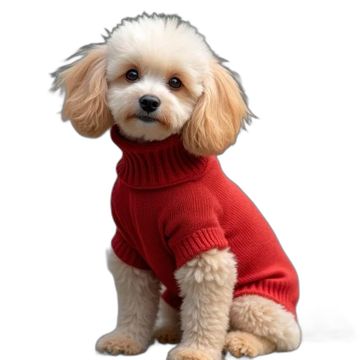 jacket, animal, dress, staff, photorealistic, 3d render, red, wholesale transparent PNG cut-out