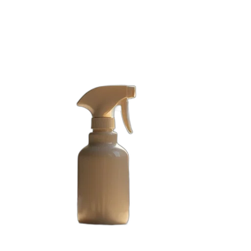 bottle, hair, dress, weapon, 3d render, photorealistic, room, spray transparent PNG cut-out