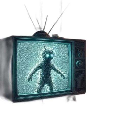 robot, creature, animal, mask, concept art, 3d render, vaporwave, cyberpunk transparent PNG cut-out