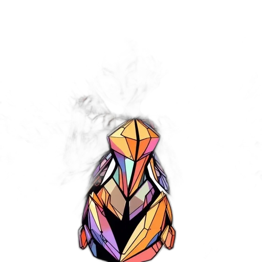 jewelry, dress, jacket, crown, concept art, 3d render, pixel art, fantasy art transparent PNG cut-out