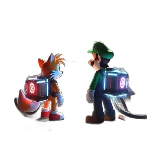hat, robot, concept art, 3d render, pixel art, fantasy art, outer space, fire transparent PNG cut-out