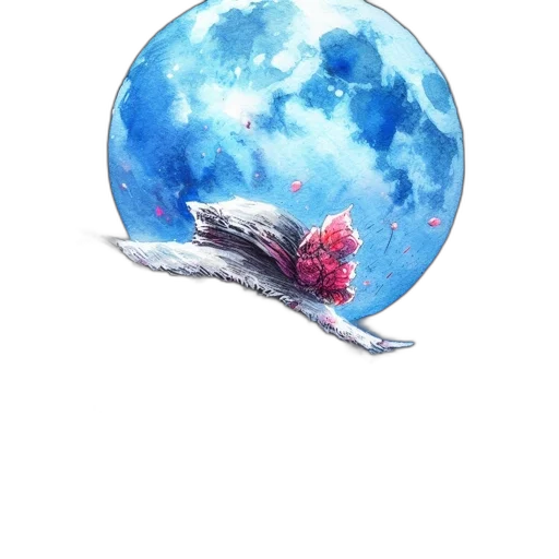 umbrella, dragon, flower, staff, watercolor, concept art, fantasy art, anime transparent PNG cut-out