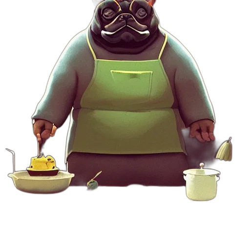staff, food, animal, robot transparent PNG cut-out