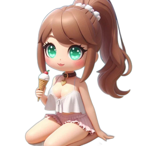 staff, dress, weapon, robot, pixel art, anime, cartoon, concept art transparent PNG cut-out