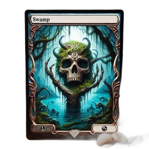creature, fantasy art, concept art, magic, gathering, card, titled, swamp transparent PNG cut-out