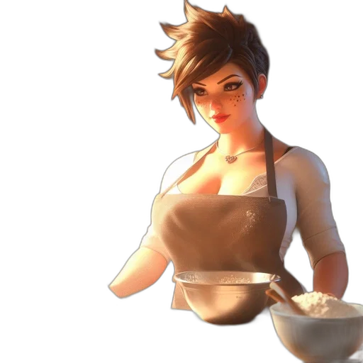 staff, food, weapon, face, concept art, 3d render, fantasy art, photorealistic transparent PNG cut-out