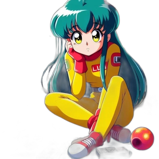 robot, jacket, anime, vaporwave, concept art, cartoon, outer space, colorful transparent PNG cut-out