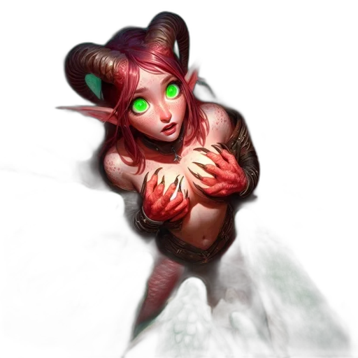 creature, fantasy art, concept art, pixel art transparent PNG cut-out