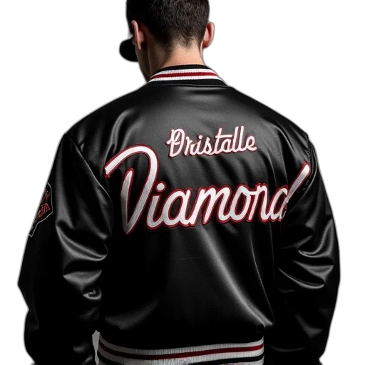 jacket, 3d render, baseball, word transparent PNG cut-out