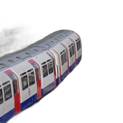 3d render, photorealistic, concept art, fog, london, underground, train, tracks transparent PNG cut-out