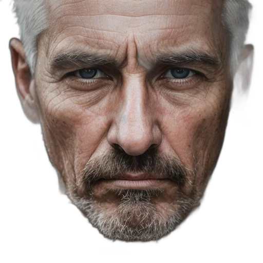 face, mask, hair, robot, photorealistic, 3d render, concept art, cartoon transparent PNG cut-out