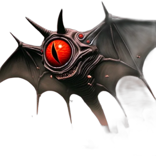 mask, dragon, creature, concept art, fantasy art, 3d render, comic book art, fantastical transparent PNG cut-out