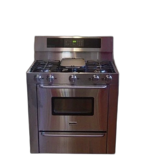 furniture, robot, 3d render, stainless, steel, stove, digital, clock transparent PNG cut-out