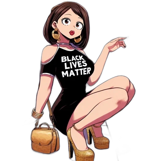 dress, shoes, anime, cartoon, pixel art, concept art, monochrome, blue transparent PNG cut-out