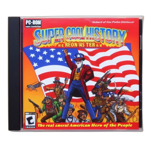 game, box, cover, displays, uncle, sam, before, flag transparent PNG cut-out