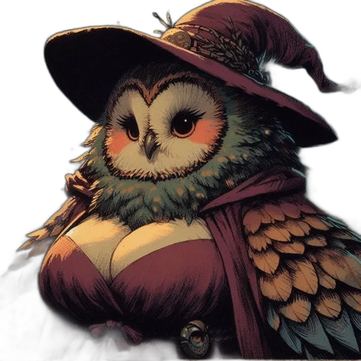 mask, hat, staff, face, fantasy art, concept art, pixel art, watercolor transparent PNG cut-out