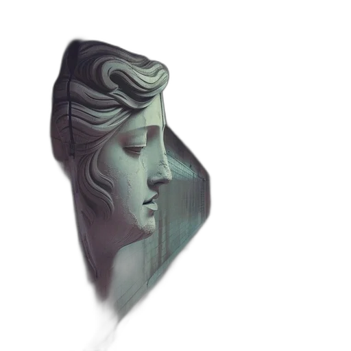 crown, face, jewelry, mask, 3d render, vaporwave, photorealistic, concept art transparent PNG cut-out