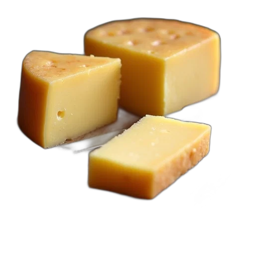 food, crown, animal, face, 3d render, photorealistic, golden, cheese transparent PNG cut-out