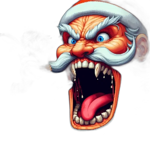 face, concept art, fantasy art, photorealistic, 3d render, festive, yet, foreboding transparent PNG cut-out