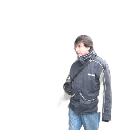 jacket, staff, umbrella, hat, 3d render, photorealistic, concept art, pixel art transparent PNG cut-out