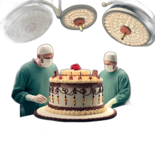 crown, food, jewelry, 3d render, three, surgeons, green, gowns transparent PNG cut-out