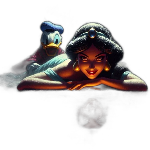 jewelry, crown, concept art, pixel art, fantasy art, comic book art, underwater, fog transparent PNG cut-out