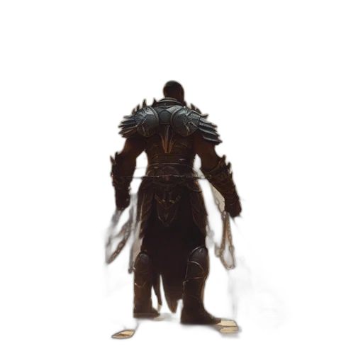 creature, staff, mask, weapon, concept art, fantasy art, 3d render, pixel art transparent PNG cut-out