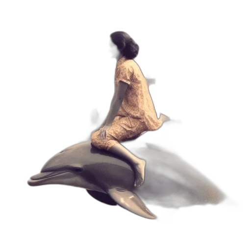 dress, creature, staff, umbrella, concept art, watercolor, 3d render, fantasy art transparent PNG cut-out