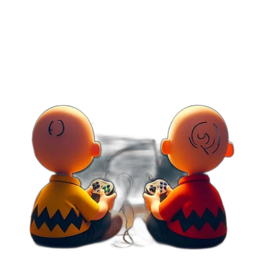 jewelry, mask, 3d render, concept art, two, characters, resembling, charlie transparent PNG cut-out