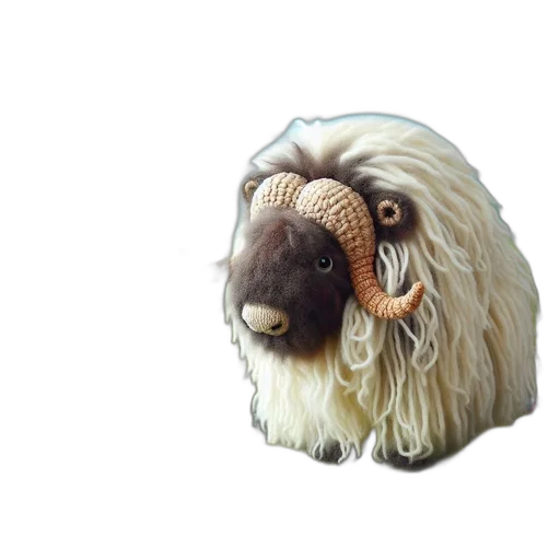 hair, animal, creature, mask, fantasy art, 3d render, concept art, pixel art transparent PNG cut-out