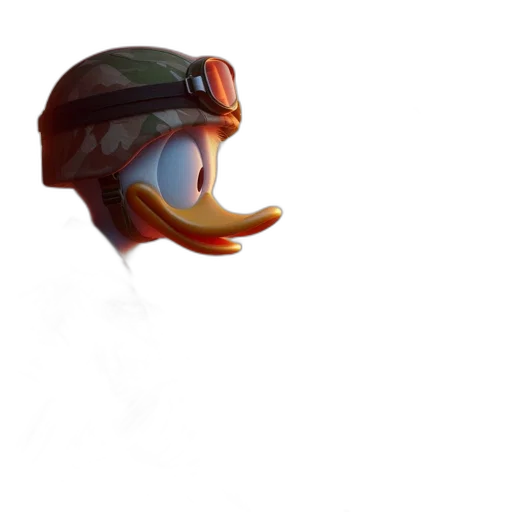 mask, hat, creature, animal, 3d render, concept art, photorealistic, pixel art transparent PNG cut-out