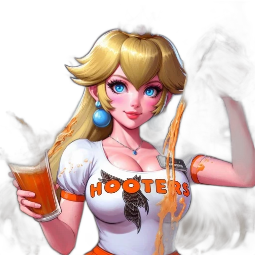 staff, pixel art, concept art, fantasy art, anime, animated, female, character transparent PNG cut-out