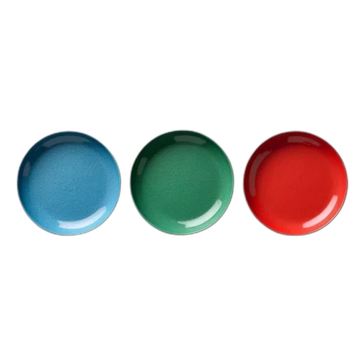 jewelry, 3d render, colorful, blue, green, red, three, circular transparent PNG cut-out