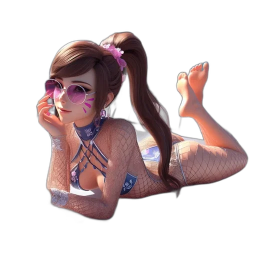 jewelry, staff, dress, creature, 3d render, concept art, pixel art, fantasy art transparent PNG cut-out