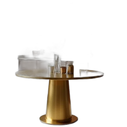 furniture, jewelry, crown, staff, 3d render, golden, earth tones, gold transparent PNG cut-out