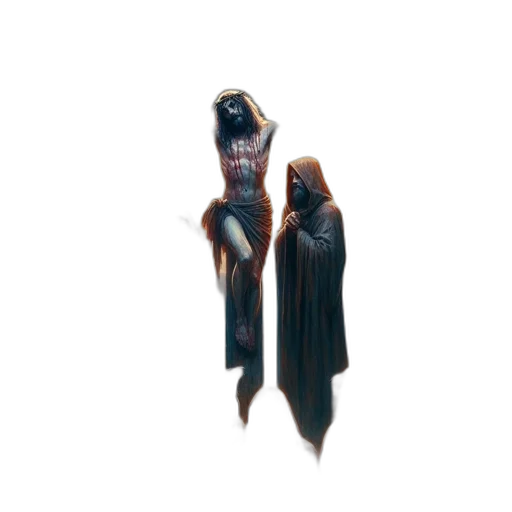 staff, creature, weapon, dress, concept art, pixel art, fantasy art, 3d render transparent PNG cut-out