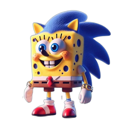 animal, creature, robot, mask, 3d render, concept art, pixel art, cartoon transparent PNG cut-out