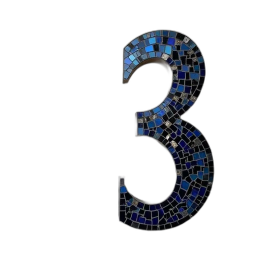 modern, house, number, sign transparent PNG cut-out